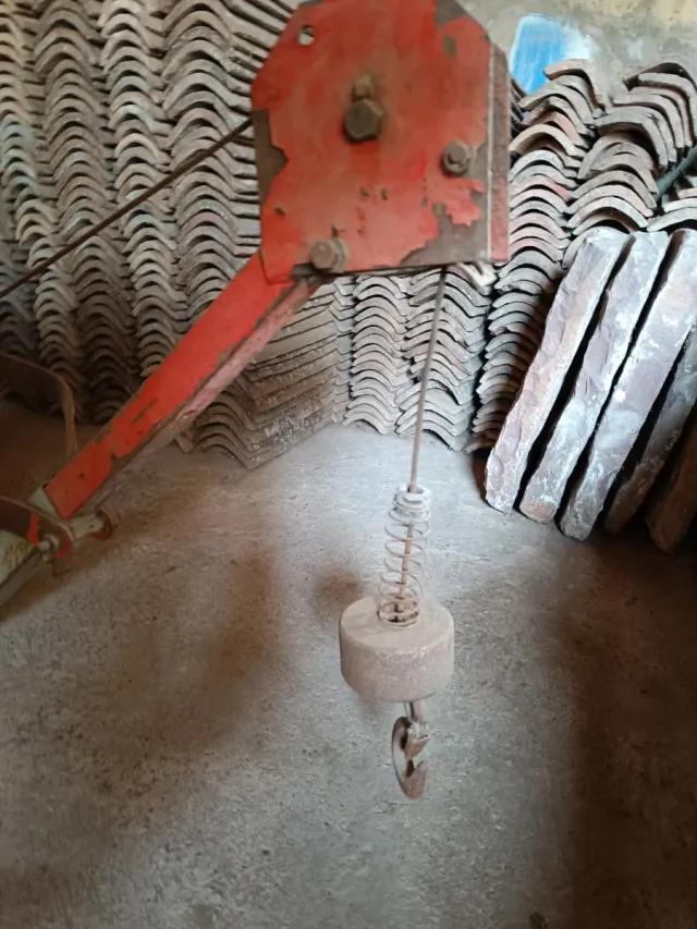 Grúa de obra WYSKEHR'S. 250Kg