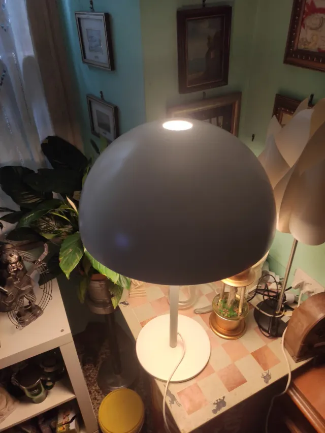lampada a fungo vintage Ikea
