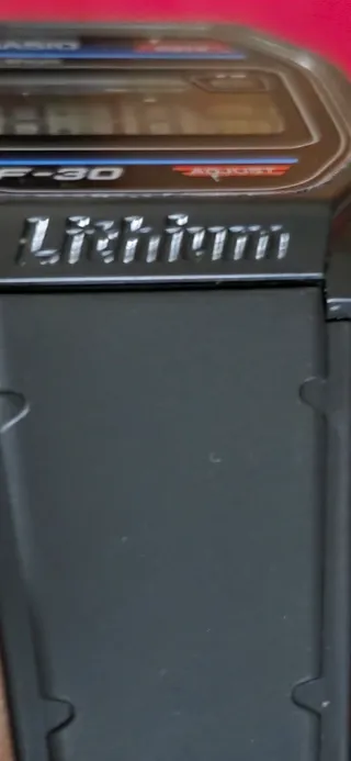 Reloj Casio F-30 Lithium Vintage