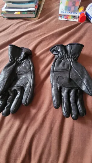 Guantes de cuero talla XS