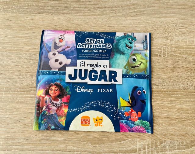 Set de Actividades y Juegos de Mesa Burguer King