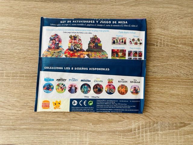 Set de Actividades y Juegos de Mesa Burguer King