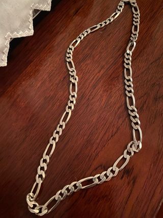 Cadena de plata gruesa más de 100 gramos