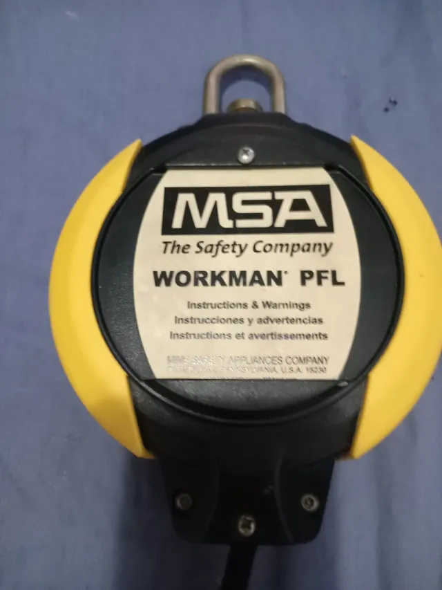 Línea de vida retráctil MSA WORKMAN PFL