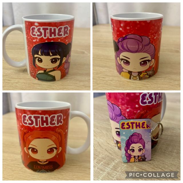 Taza Kpop Huntrix personalizada