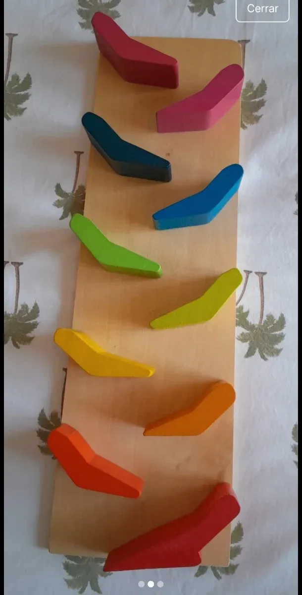 Juego de equilibrio de madera