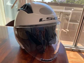 Casco Jet LS2 Talla L Blanco