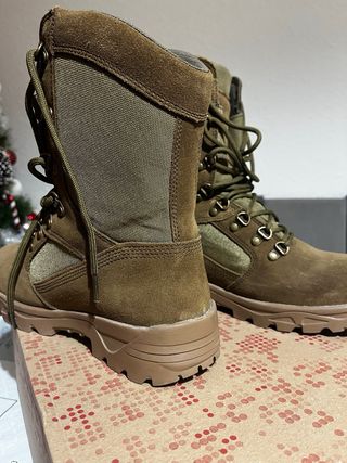 Botas Ejército Tierra Ligeras Marrones/Verdes
