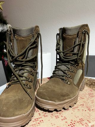 Botas Ejército Tierra Ligeras Marrones/Verdes