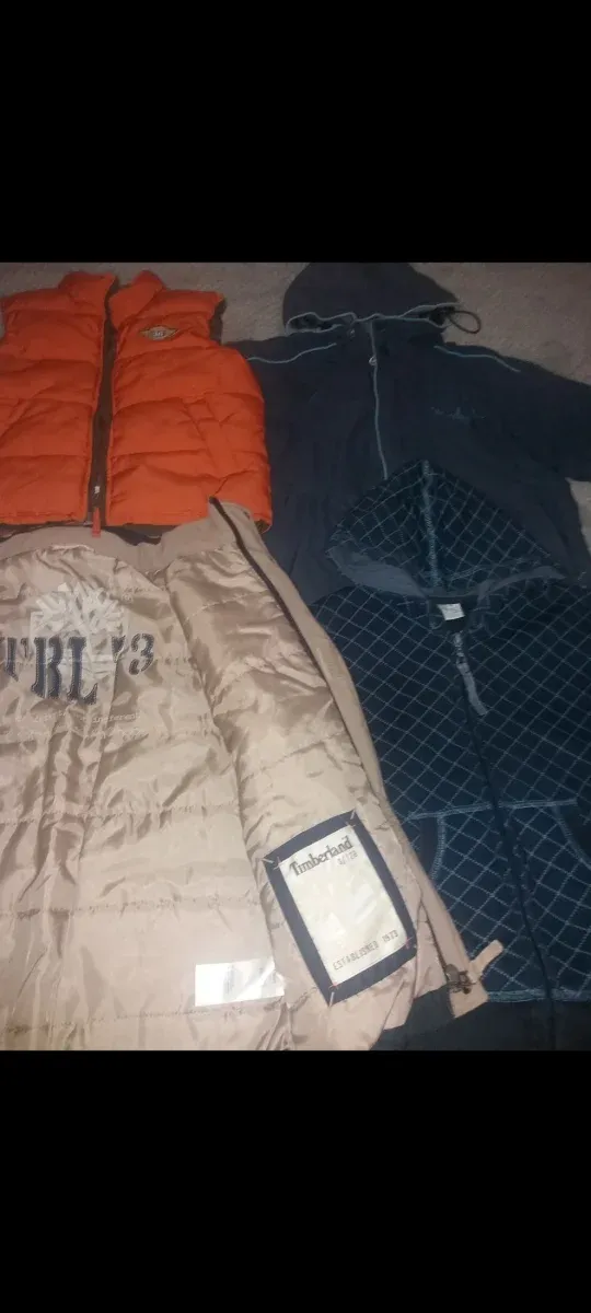 Lote Abrigos Talla 7-8 Años