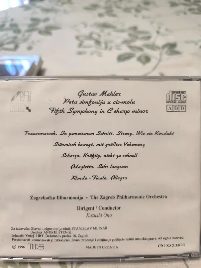 Mahler: Sinfonías 1,2,4,5,6,7 y 9 - CDs