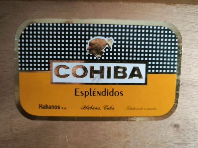 Scatola COHIBA-SPLENDID Pure di HAVANA-CUBA.