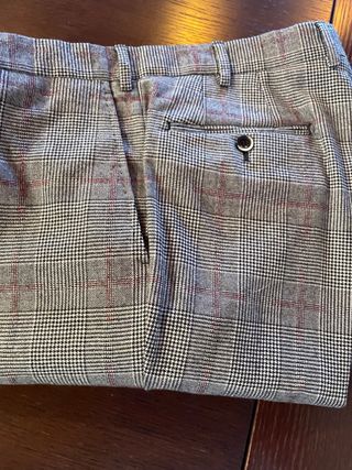 Pantaloni uomo fantasia a quadri