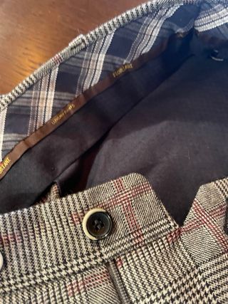 Pantaloni uomo fantasia a quadri