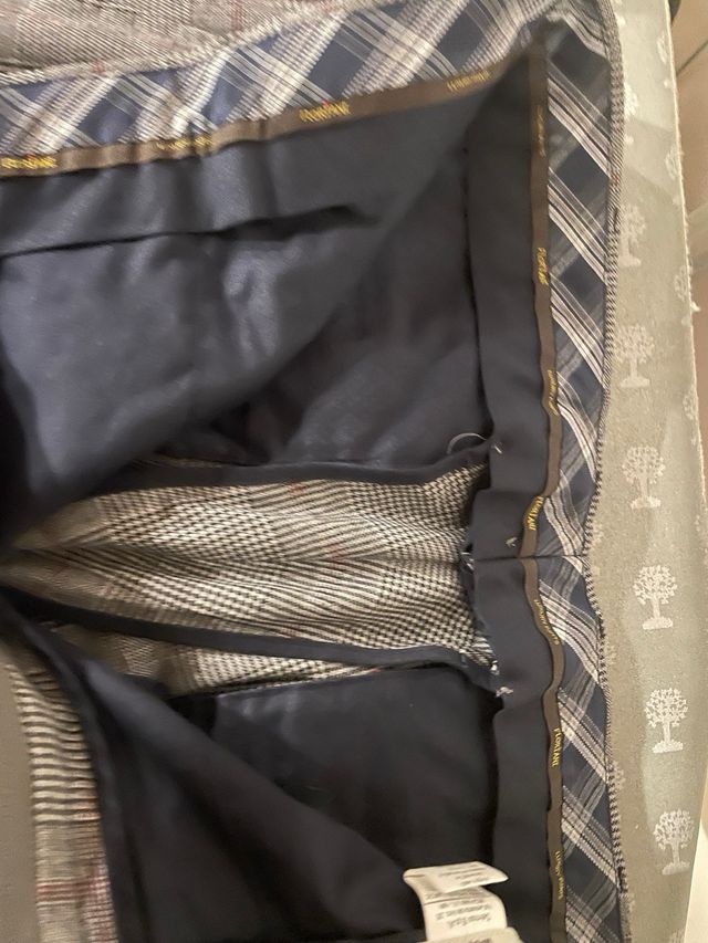 Pantaloni uomo fantasia a quadri