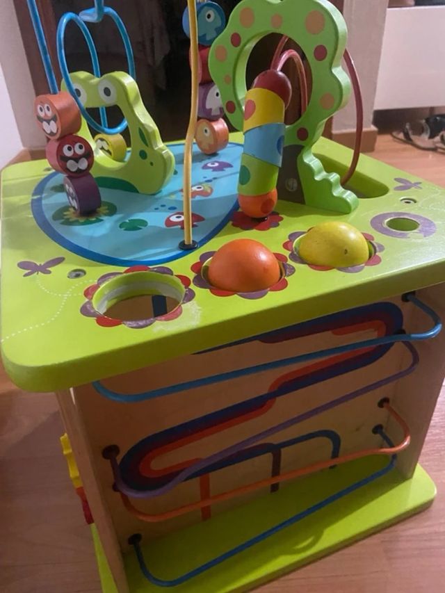 Cubo de actividades montessori hape