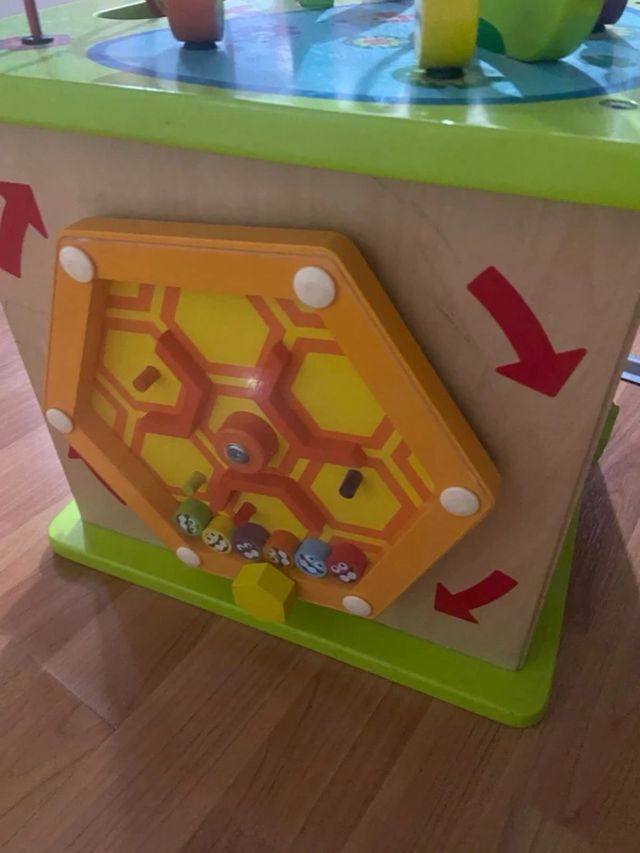 Cubo de actividades montessori hape