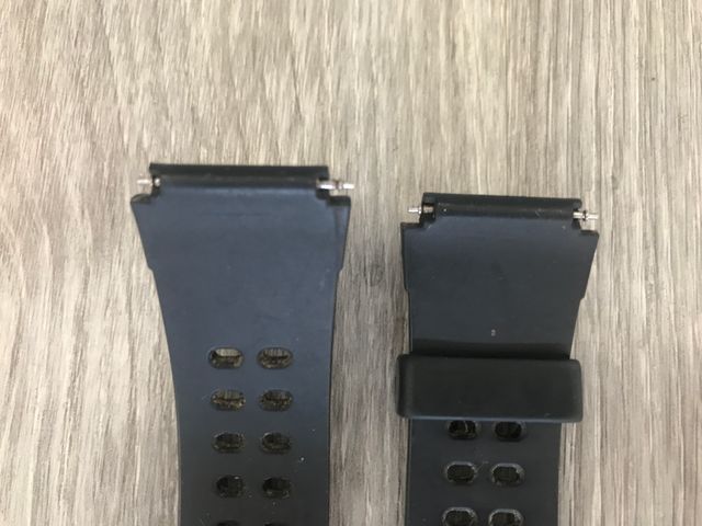 Cinturino in gomma nera