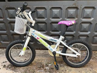 Bicicleta infantil niña 14 pulgadas