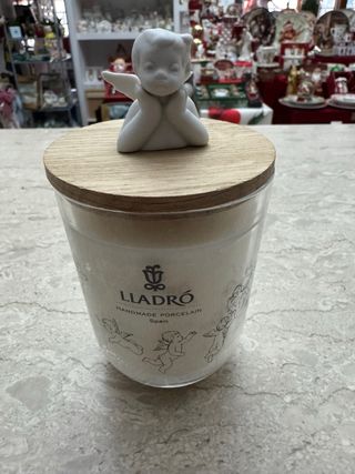 Candela Lladro' in ceramica e vetro