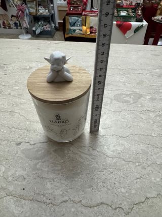 Candela Lladro' in ceramica e vetro