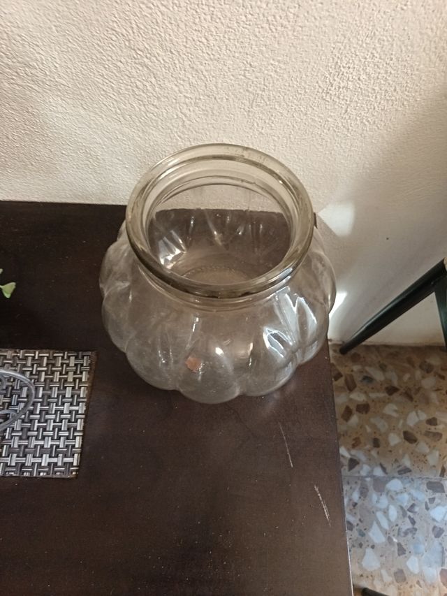 Jarra cristal estilo Dama Juana