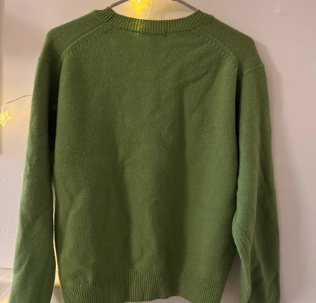 Jersey Uniqlo verde punto