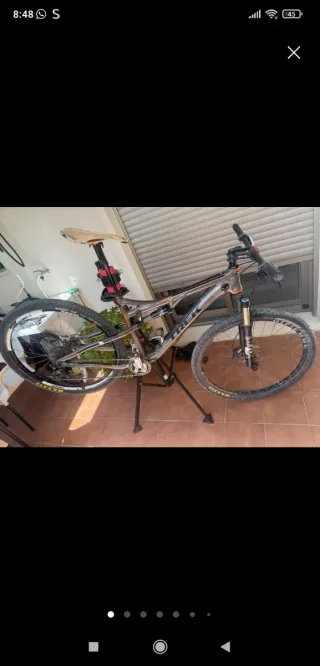 Bicicleta Trek Superfly talla l