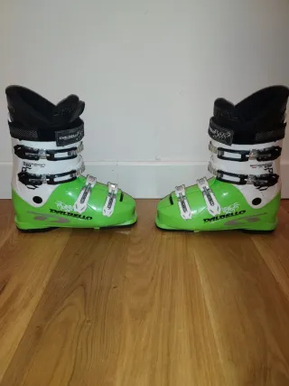 Botas de esquí Dalbello verdes y blancas