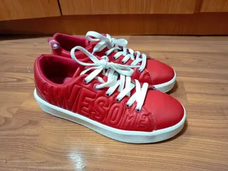 Zapatillas Rojas con Blanco