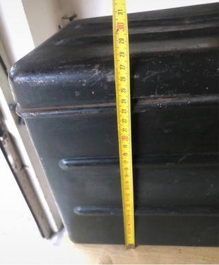 Cassa in ferro per attrezzi