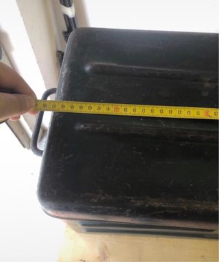 Cassa in ferro per attrezzi