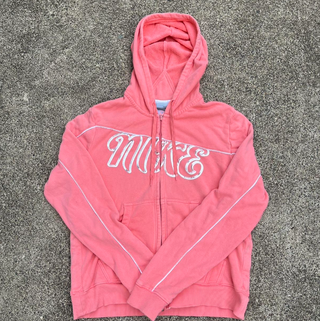 Chaqueta Nike Rosa con Cremallera