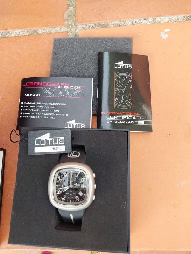 Reloj Lotus Cronógrafo MOS60
