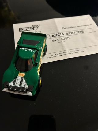 Coche Scalextric Lancia Stratos Ref. 4055