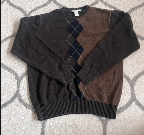 Jersey Geoffrey Beene Argyle Tonos Tierra