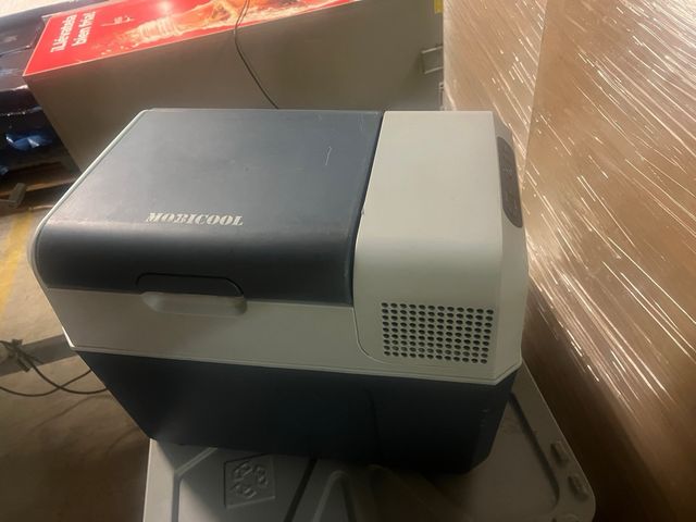 Nevera Portátil Camping Azul y Gris