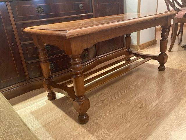 Mesa de madera 110x50 cm