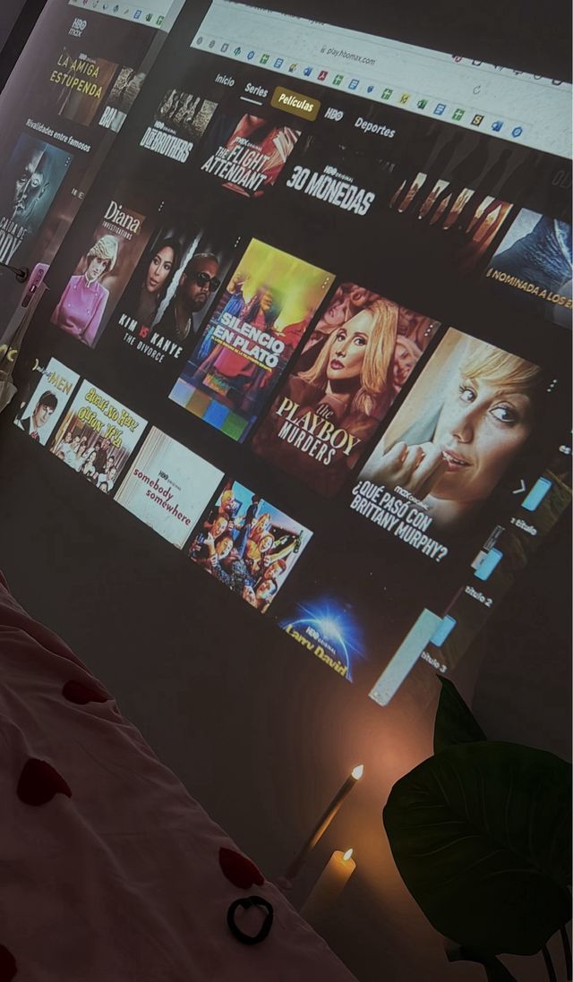 Proyector Portátil WIMIUS Negro y Marrón