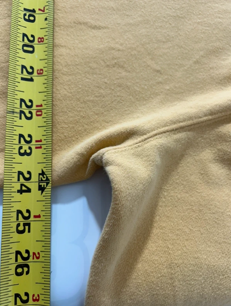 Jersey Amarillo Croft & Barrow Talla L