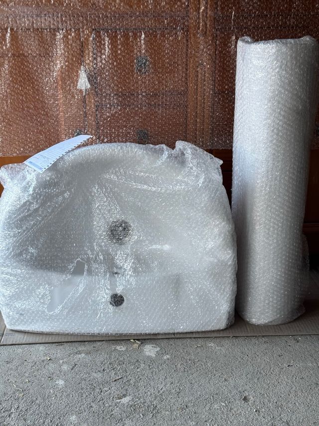 Lavabo de porcelana blanco