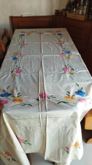 Tovaglia floreale 12 posti