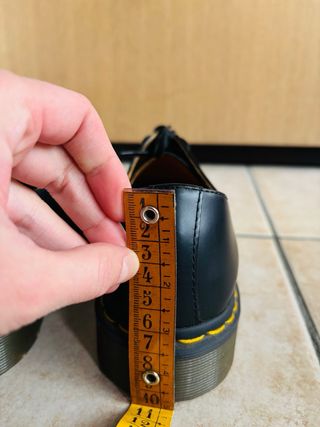 Dr.Martens 1461 Smooth Black 40 taglia Originale!