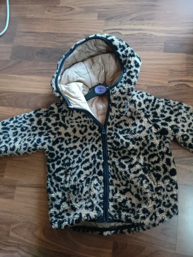 Chaqueta niña Zara leopardo