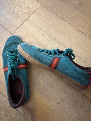 Zapatillas El Ganso Azul/Marrón