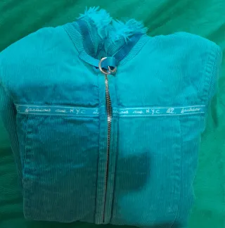 Giacca OVS bambina 4/5 anni velluto teddy 