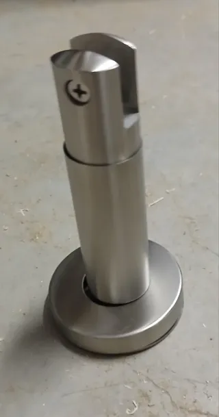 Patas de cabina con base de acero inoxidable