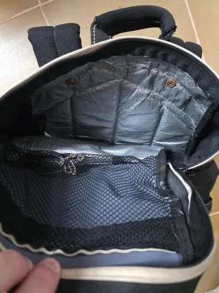 Mochila Nieve Rip Curl Negra y Azul