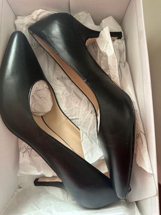 Scarpe décolleté nere tacco 40