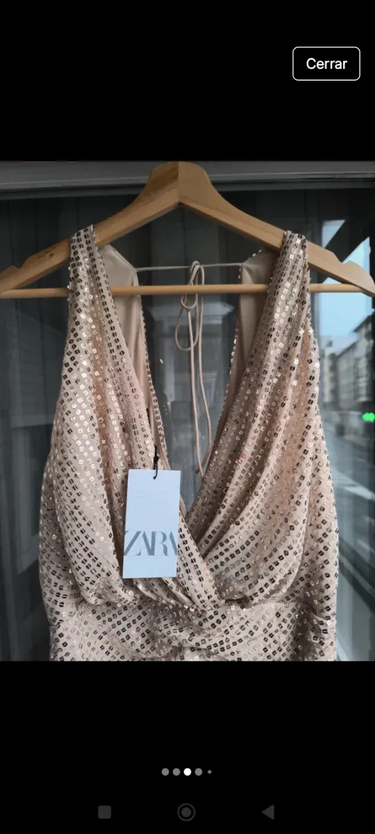 Vestido Zara fiesta